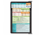 WhiteCoat Clipboard® - Silver Diagnostic Sonography Edition